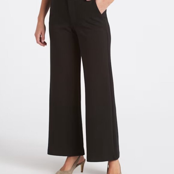 NWT KUT FROM THE KLOTH meg ponti high rise wide leg trouser pants (sz14) - Picture 6 of 7
